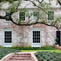 Brick home with beautiful yard